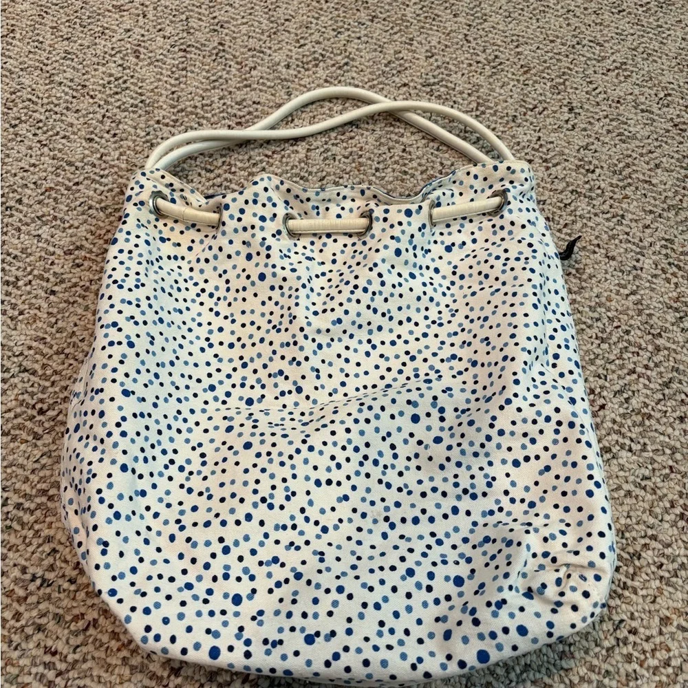Limited Too Floral Blue and White Tote Bag. Y2K